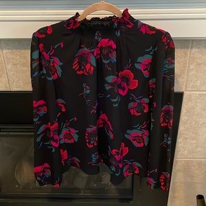 New with tag Floral J Crew Blouse
